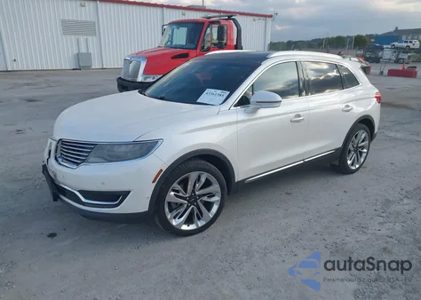 2016 Lincoln Mkx Reserve from USA, damaged, VIN 2LMPJ6LR1GBL57530